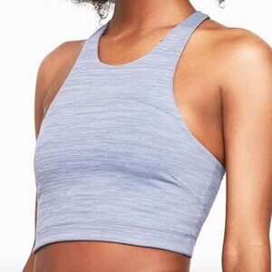 Light Grey Outdoor Voices TechSweat Crop Top